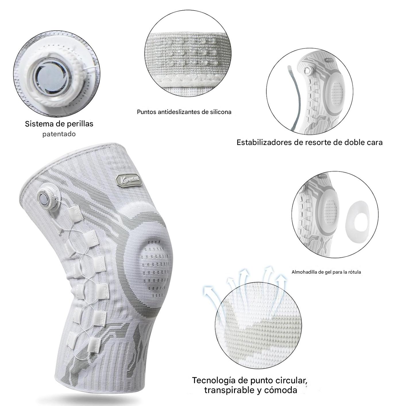 Pack 2 Rodilleras ClickFit™ "El ajuste perfecto en 1 segundo"