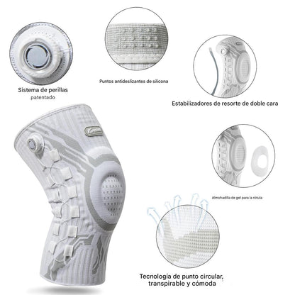 Pack 2 Rodilleras ClickFit™ "El ajuste perfecto en 1 segundo"